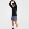 Pull Attain sans coutures à demi-zip