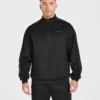 Pull classique à col zippé 1/4