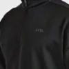 Pull classique à col zippé 1/4
