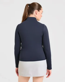 Pull classique à fermeture éclair 1/4