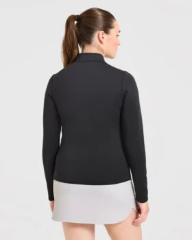 Pull classique à fermeture éclair 1/4