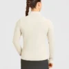 Pull classique à fermeture éclair 1/4