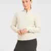 Pull classique à fermeture éclair 1/4