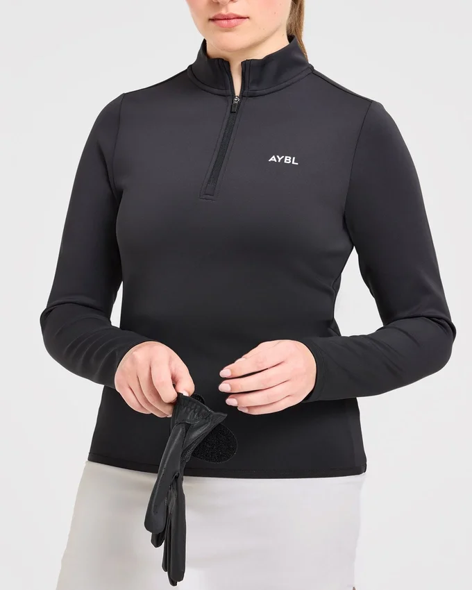 Pull classique à fermeture éclair 1/4