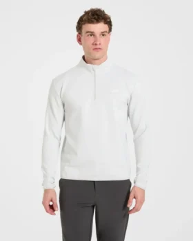 Pull à col zippé 1/4 « Precision »