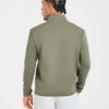 Pull à col zippé 1/4 « Precision »