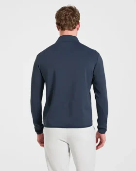 Pull à col zippé 1/4 « Precision »
