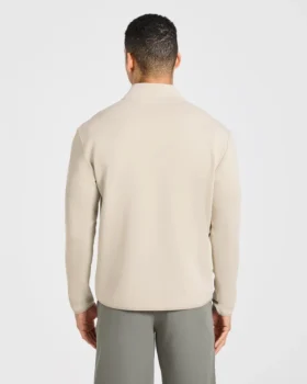 Pull à col zippé 1/4 « Precision »