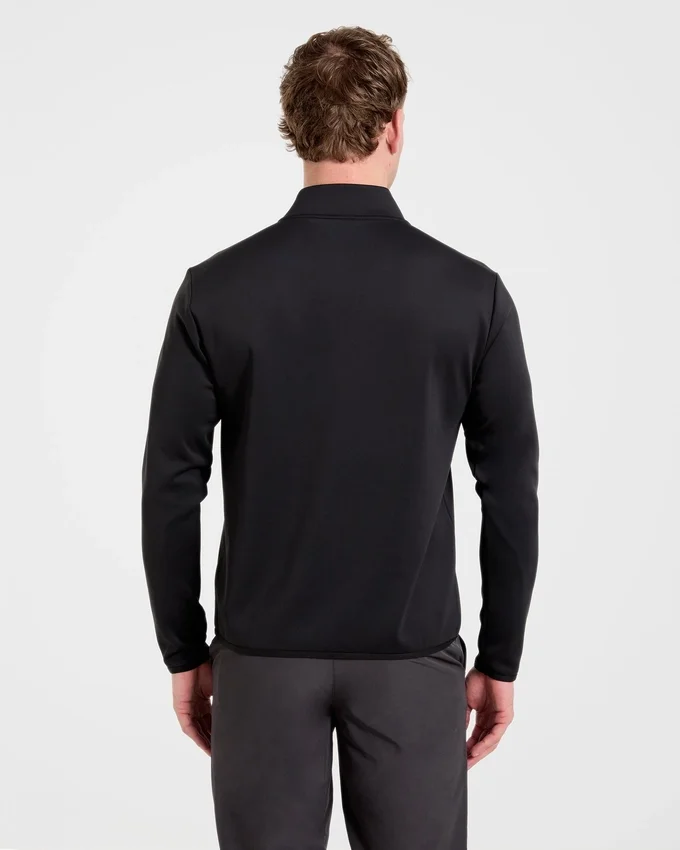 Pull à col zippé 1/4 « Precision »