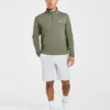 Pull à col zippé 1/4 « Precision »