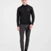 Pull à col zippé 1/4 « Precision »