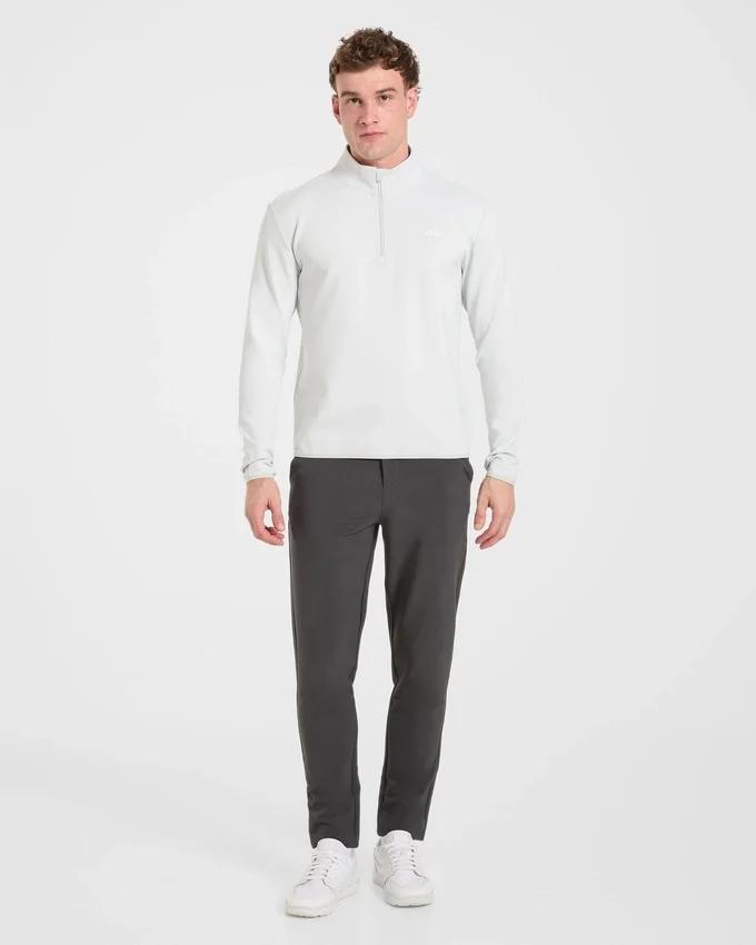 Pull à col zippé 1/4 « Precision »