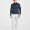 Pull à col zippé 1/4 « Precision »
