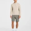 Pull à col zippé 1/4 « Precision »