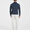 Pull à col zippé 1/4 « Precision »