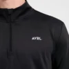Pull à col zippé 1/4 « Precision »