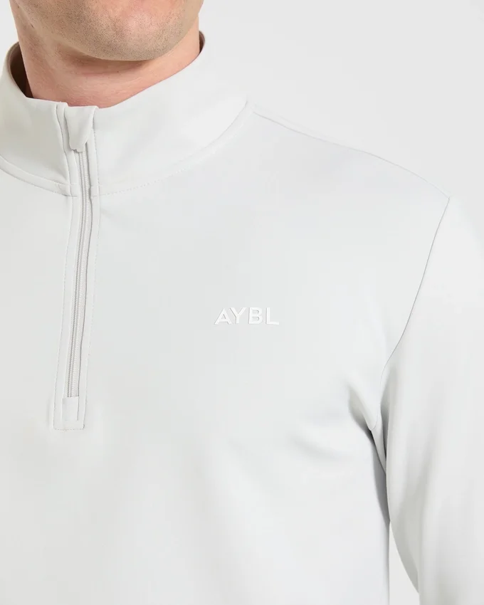 Pull à col zippé 1/4 « Precision »