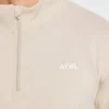 Pull à col zippé 1/4 « Precision »