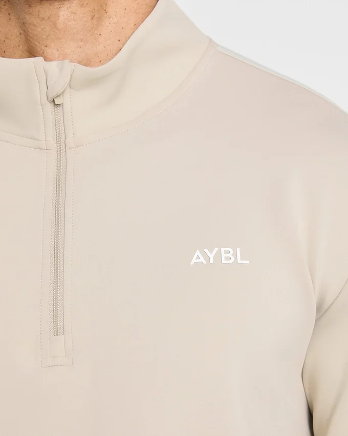 Pull à col zippé 1/4 « Precision »