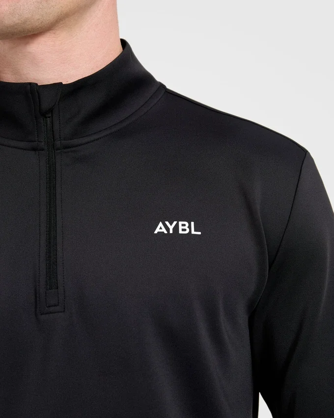 Pull à col zippé 1/4 « Precision »