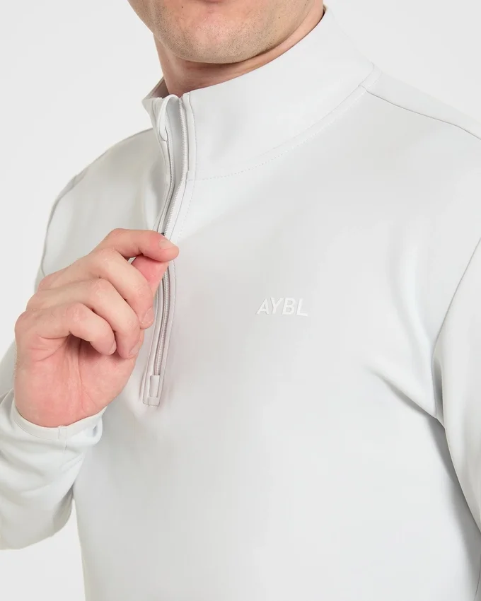 Pull à col zippé 1/4 « Precision »