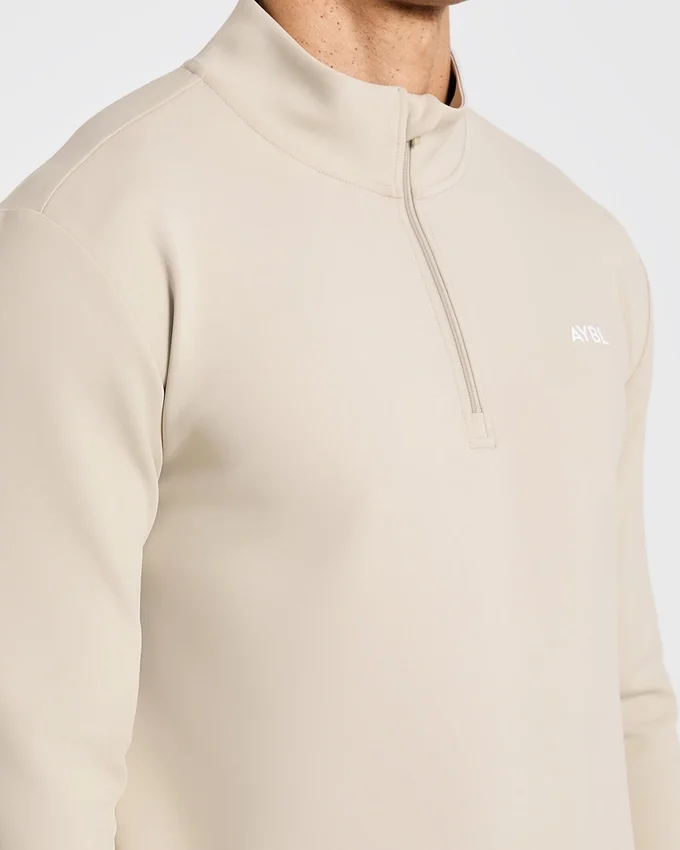 Pull à col zippé 1/4 « Precision »