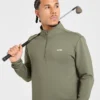 Pull à col zippé 1/4 « Precision »