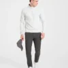 Pull à col zippé 1/4 « Precision »