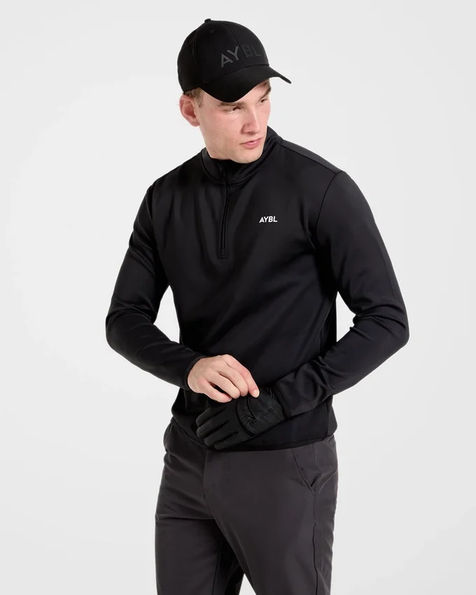 Pull à col zippé 1/4 « Precision »