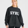 Pull en maille oversize « Varsity »