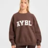 Pull en maille oversize « Varsity »