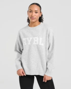 Pull en maille oversize « Varsity »