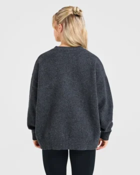 Pull en maille oversize « Varsity »