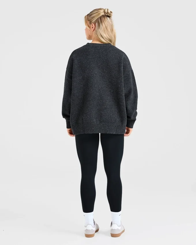 Pull en maille oversize « Varsity »