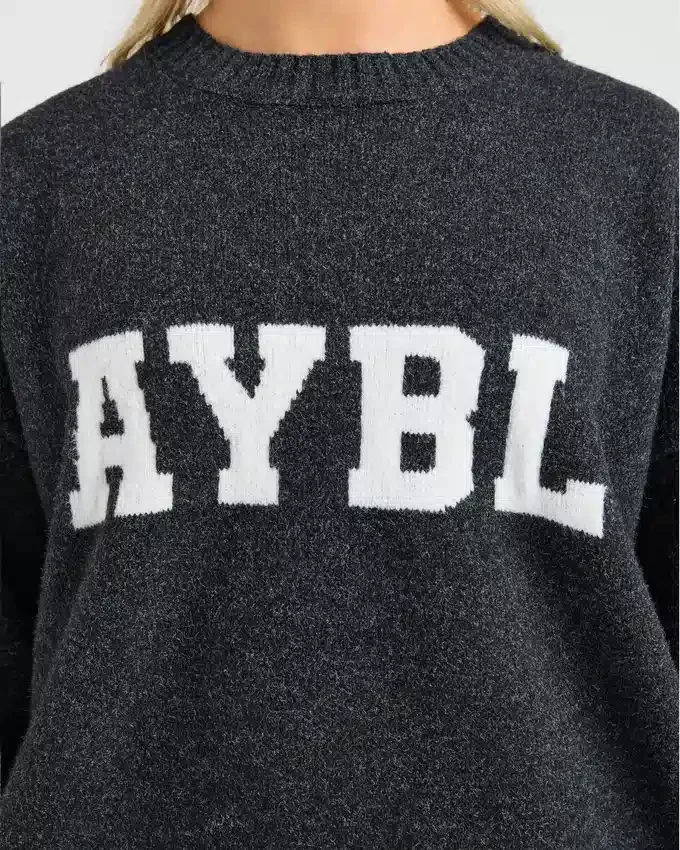 Pull en maille oversize « Varsity »