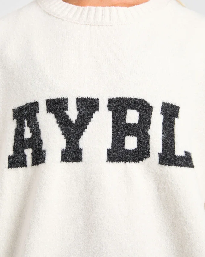 Pull en maille oversize « Varsity »