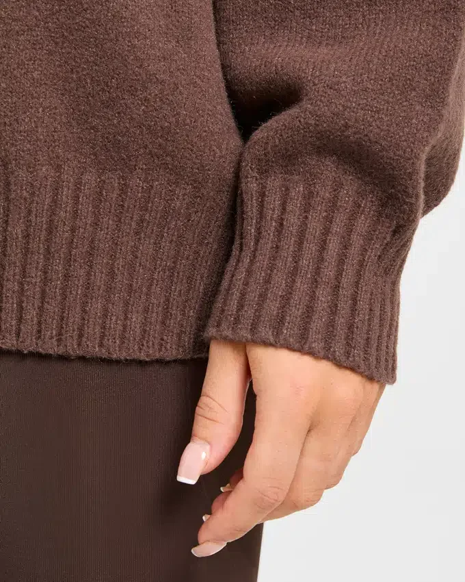 Pull en maille oversize « Varsity »