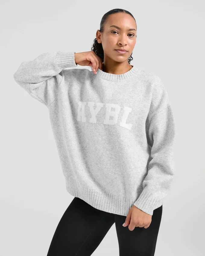 Pull en maille oversize « Varsity »