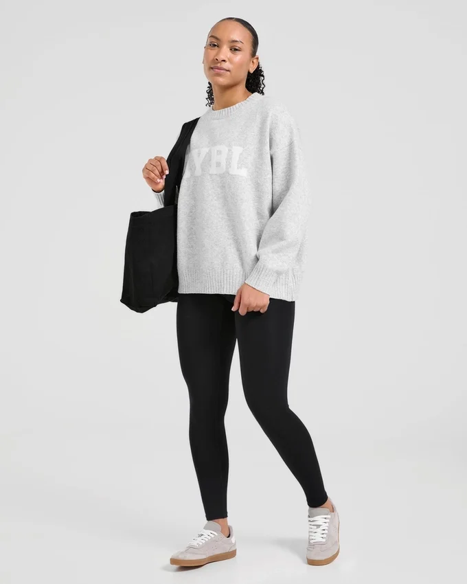 Pull en maille oversize « Varsity »