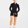 Pull Essential sans coutures à demi-zip
