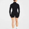 Pull Essential sans coutures à demi-zip