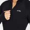 Pull Essential sans coutures à demi-zip