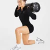 Pull Essential sans coutures à demi-zip