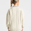 Pull oversize à fermeture éclair 1/4 Athletics
