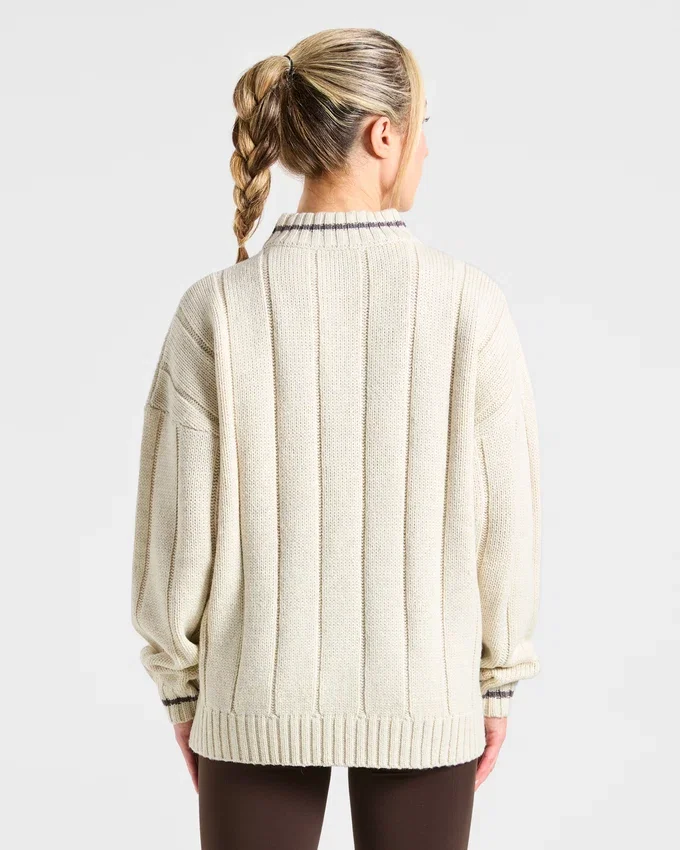 Pull oversize à fermeture éclair 1/4 Athletics