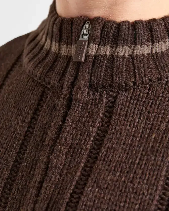 Pull oversize à fermeture éclair 1/4 Athletics