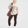 Pull oversize à fermeture éclair 1/4 Athletics