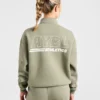 Pull oversize à fermeture éclair 1/4 Athletics Track