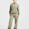 Pull oversize à fermeture éclair 1/4 Athletics Track