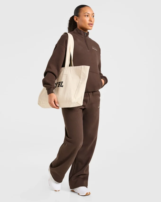 Pull oversize à fermeture éclair 1/4 Athletics Track